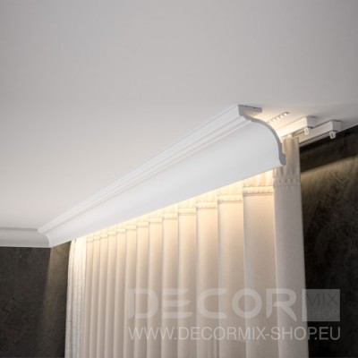 Lubinis užuolaidų profilis H15cm LK05